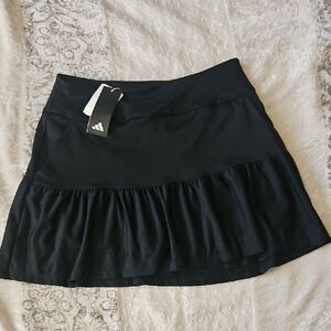 Adidas Ultimate365 Women's Frilled Skort - MEDIUM- Black
